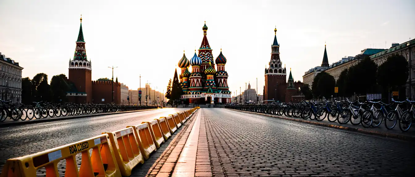 Перекрытые улицы и праздничная Москва: как изменится движение в центре в это воскресенье
