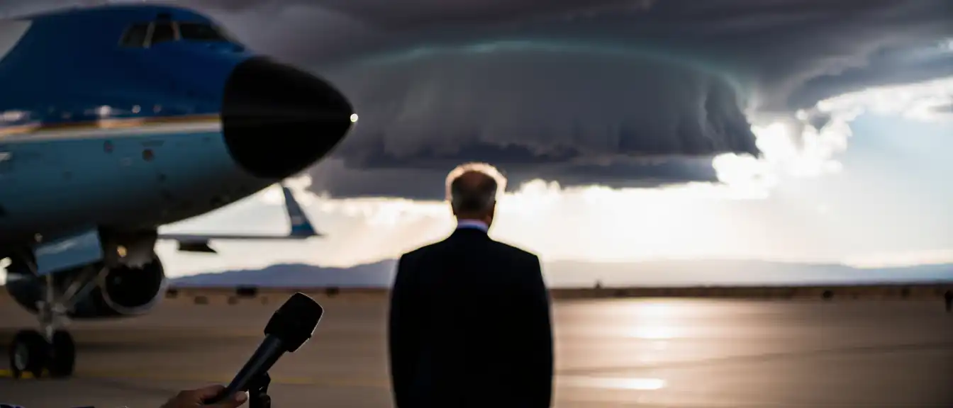 Молчание в небе: Дональд Трамп уклонился от вопросов о перемещении войск на Ближнем Востоке