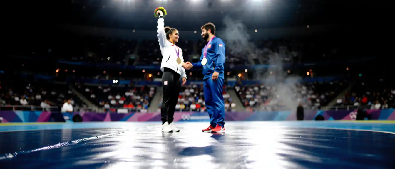 Бронзовая награда чемпионата мира 2026 по борьбе досталась Вербиной после победы над турецкой соперницей