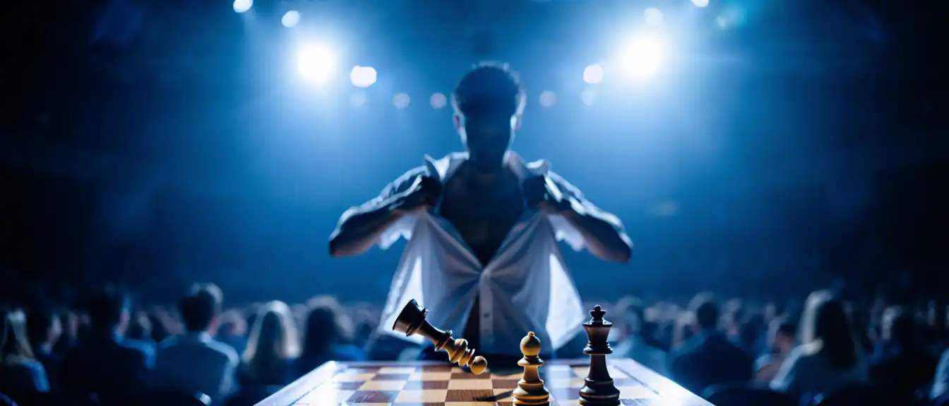 Эмоциональный триумф Волена Дюльгерова на турнире Chess Club Showdown завершился победой над Магнусом Карлсеном