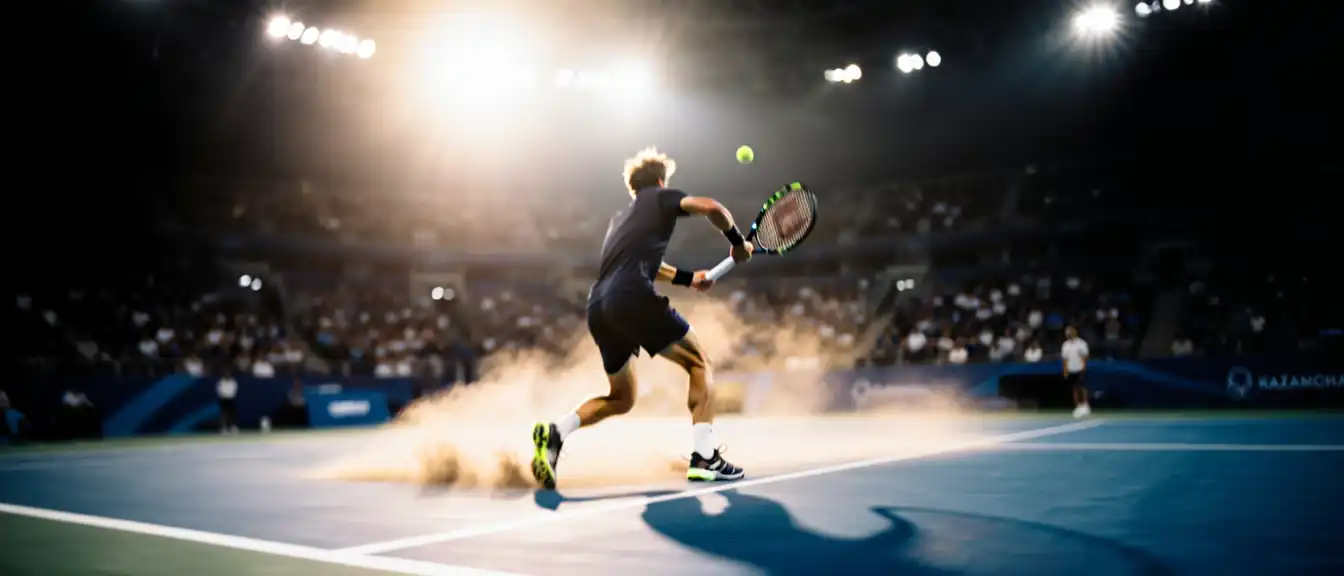 Карен Хачанов преодолел первое препятствие на теннисном турнире ATP в Казахстане
