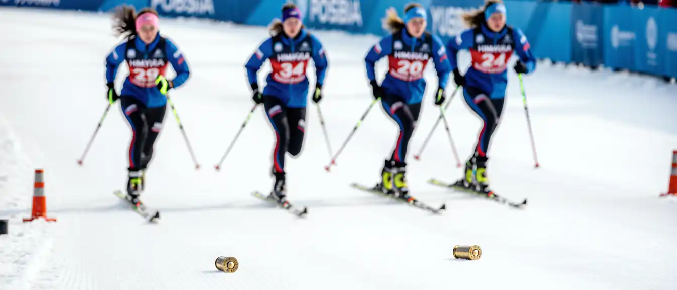 Команда ХМАО-ЮГРА - 1 завоевала золото в женской эстафете на чемпионате России по летнему биатлону в Чебоксарах
