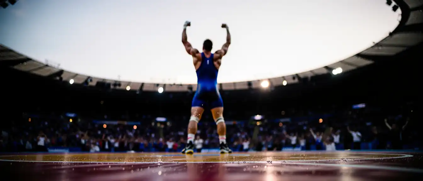 Первая золотая награда чемпионата мира в карьере Ибрагимова обеспечила сборной России десятую медаль турнира