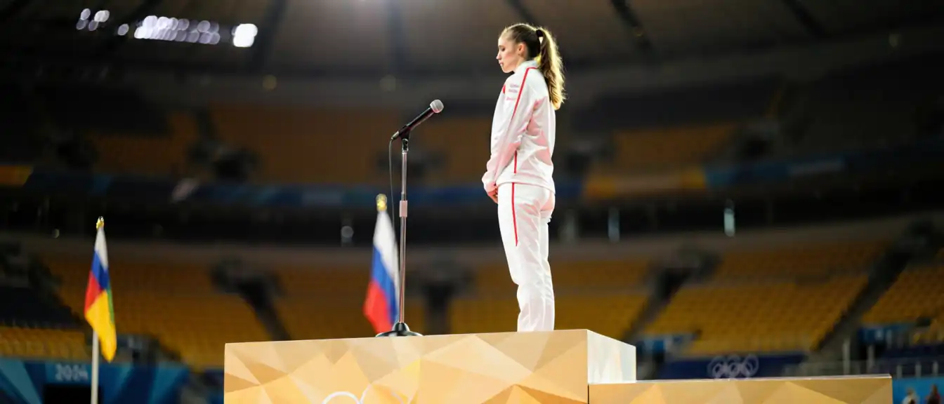 Прерывание церемонии награждения на чемпионате Европы по боксу в Софии из-за ухода Анны Охоты